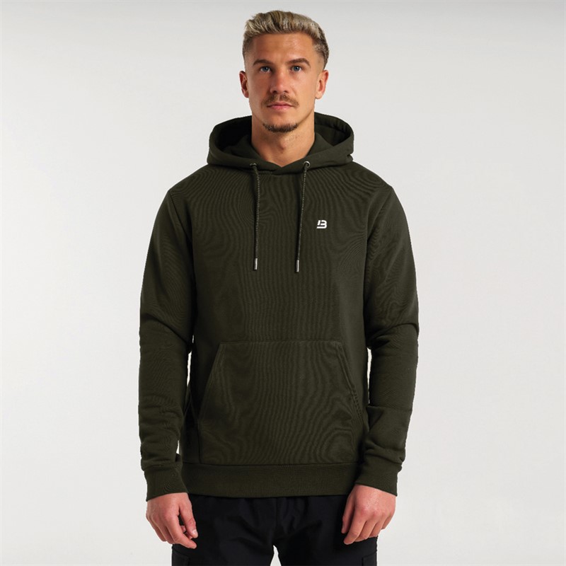 Bee Inspired Mens Signature Hoodie Khaki - Size S