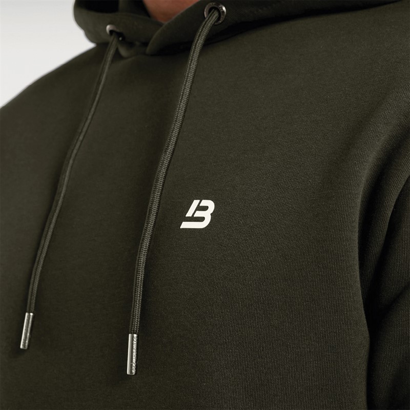 Bee Inspired Mens Signature Hoodie Khaki