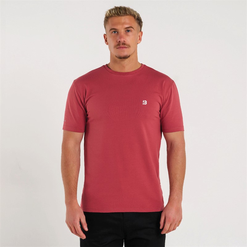 Bee Inspired Mens Signature T-Shirt Powder Red