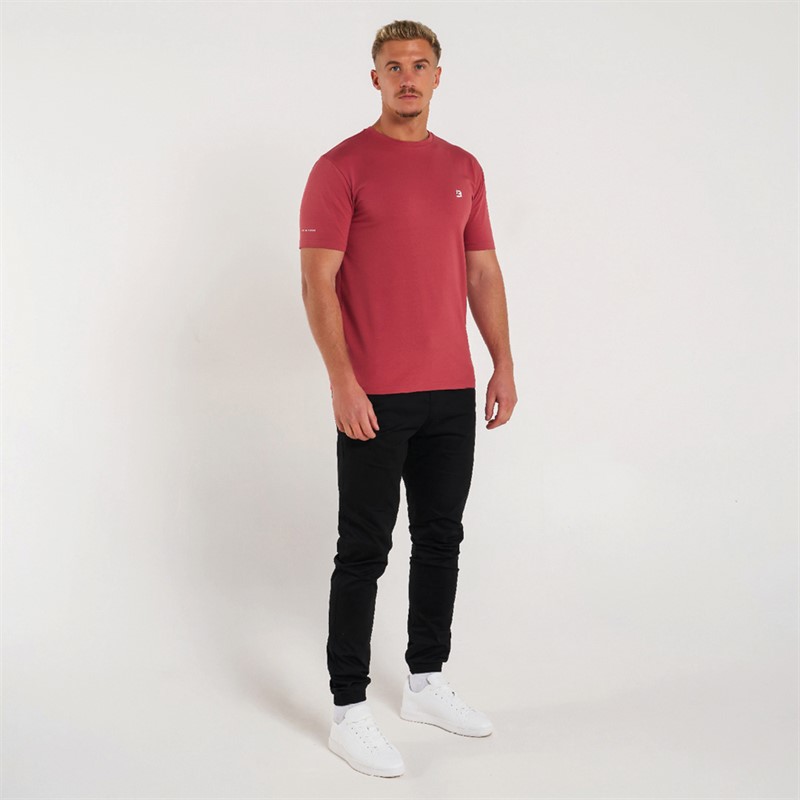 Bee Inspired Mens Signature T-Shirt Powder Red