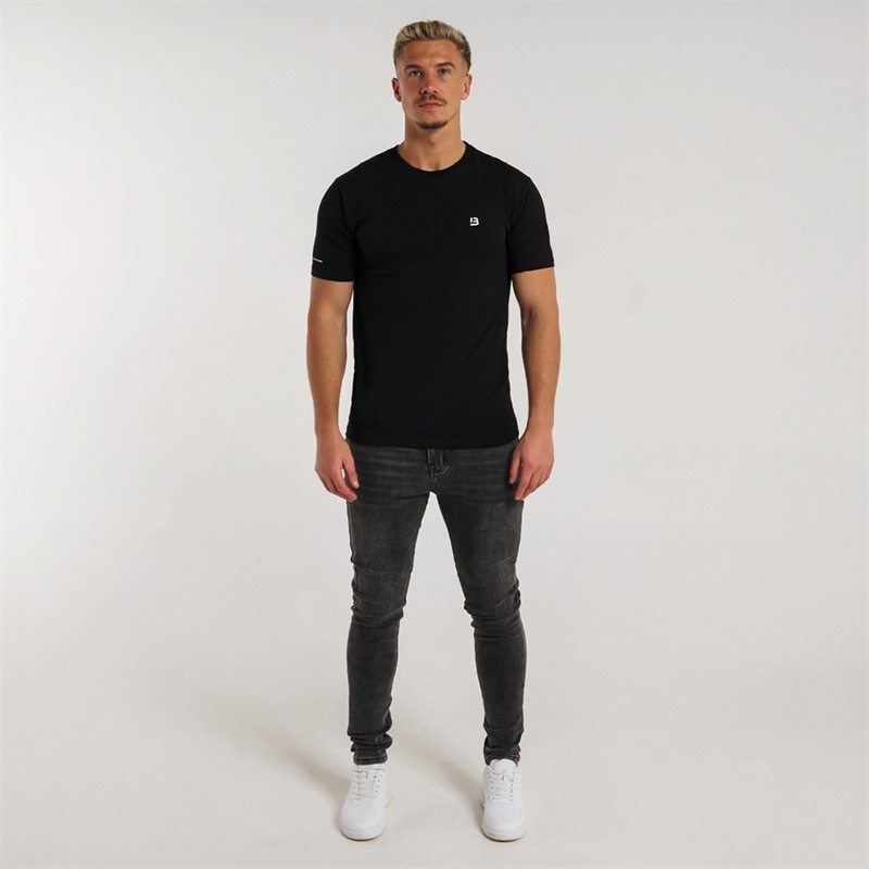 Bee Inspired Mens Signature T-Shirt Black