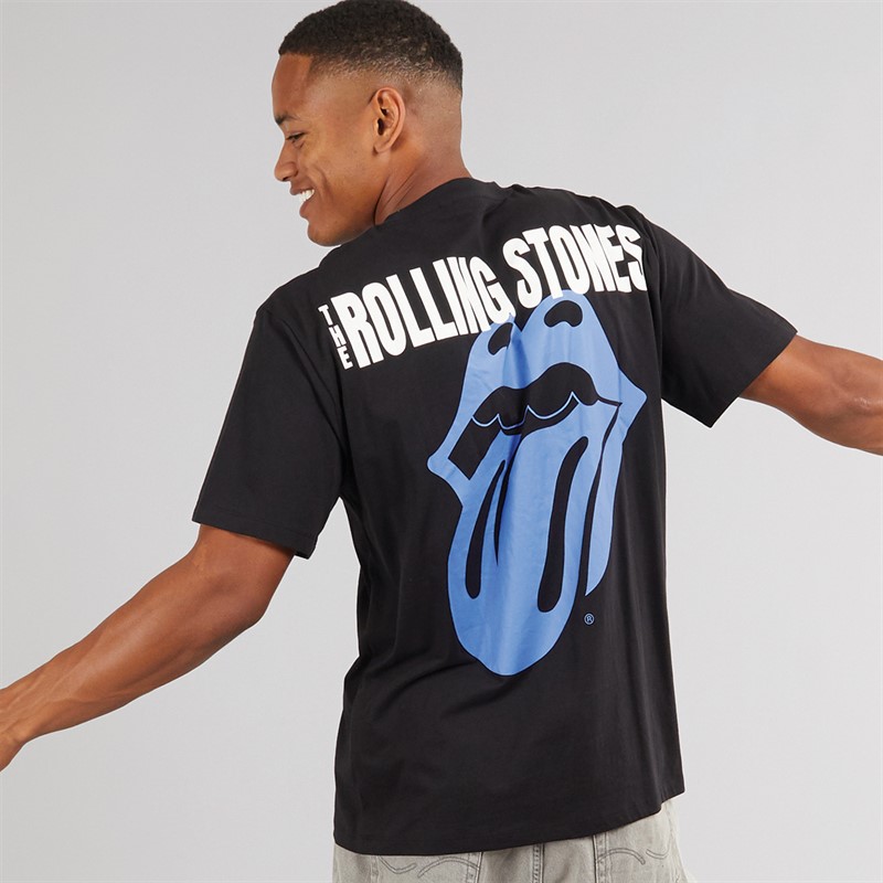 The Rolling Stones Mens T-Shirt Black