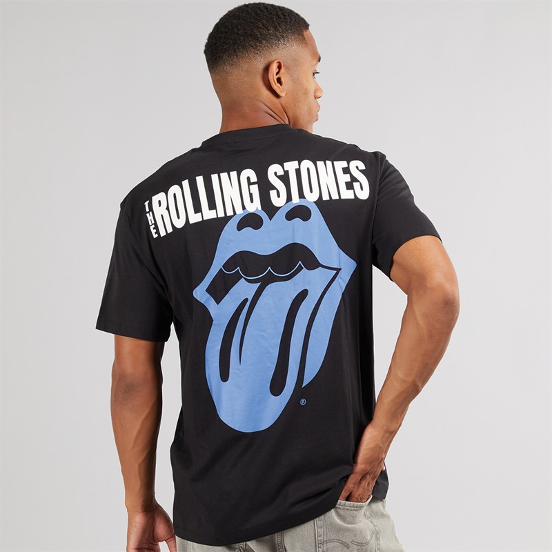The Rolling Stones Mens T-Shirt Black