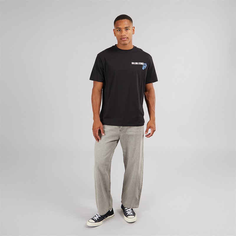 The Rolling Stones Mens T-Shirt Black