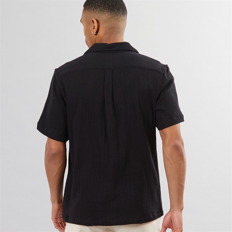 Nordam Mens Adio Short Sleeve Shirt Black