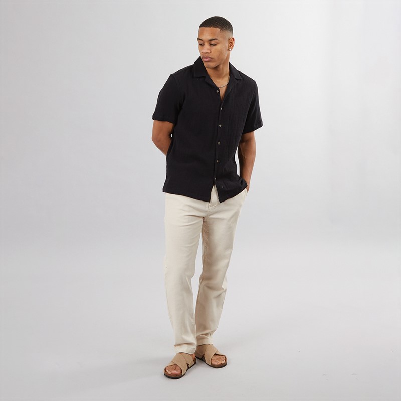 Nordam Mens Adio Short Sleeve Shirt Black