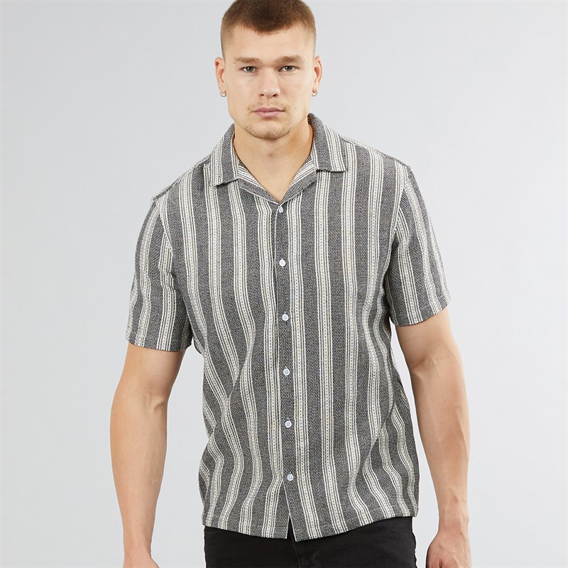 Nordam Mens Zap Short Sleeve Shirt Black - Size S