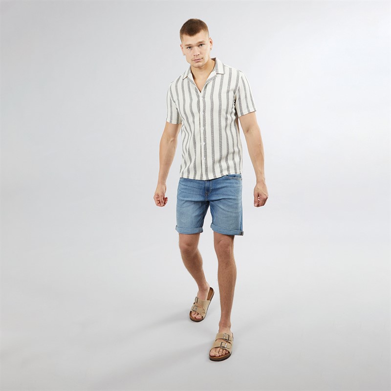 Nordam Mens Marshall Short Sleeve Shirt Ecru