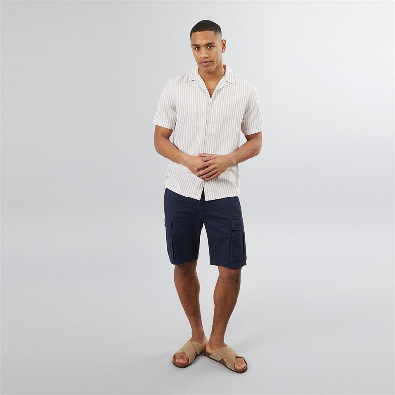 Nordam Mens Barnacle Short Sleeve Shirt Beige