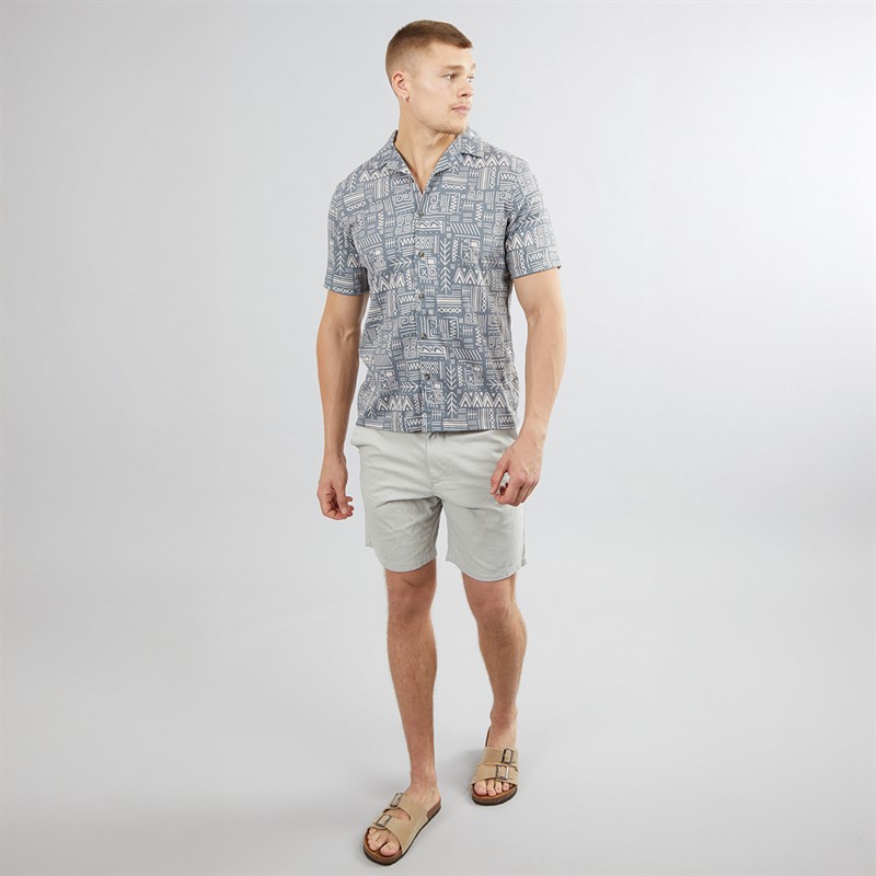 Nordam Mens Fieldfare Short Sleeve Shirt Grey