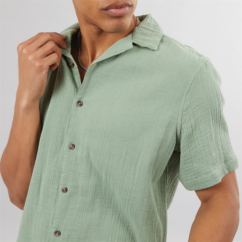 Nordam Mens Adio Short Sleeve Shirt Sage