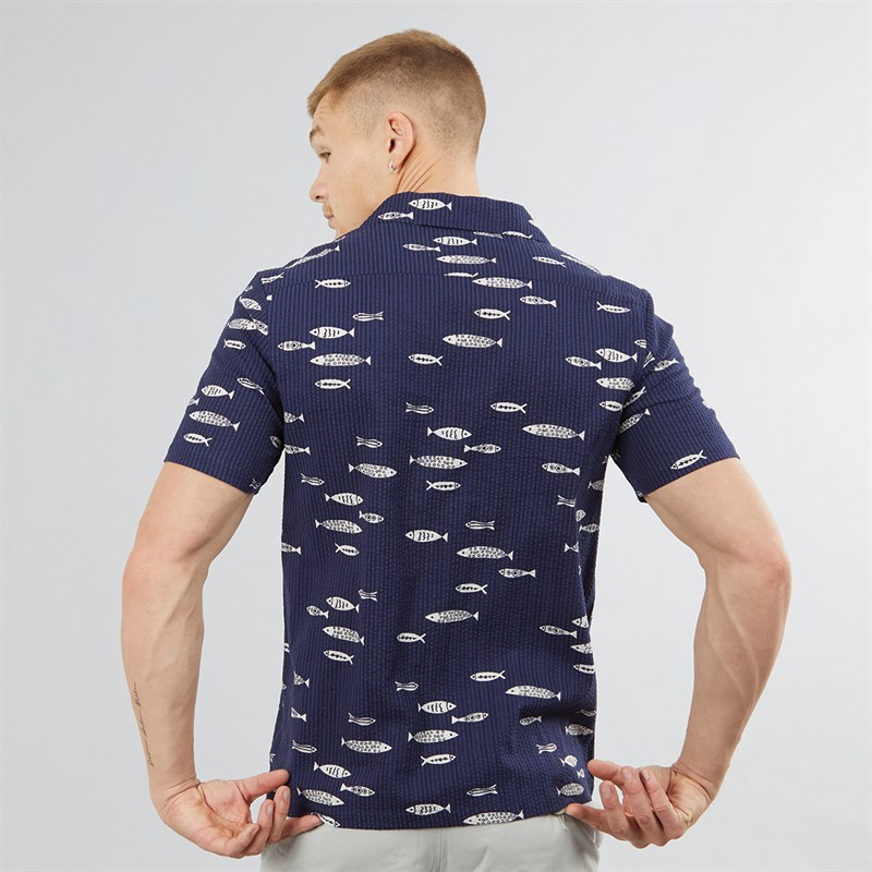 Nordam Mens Plover Short Sleeve Shirt Navy