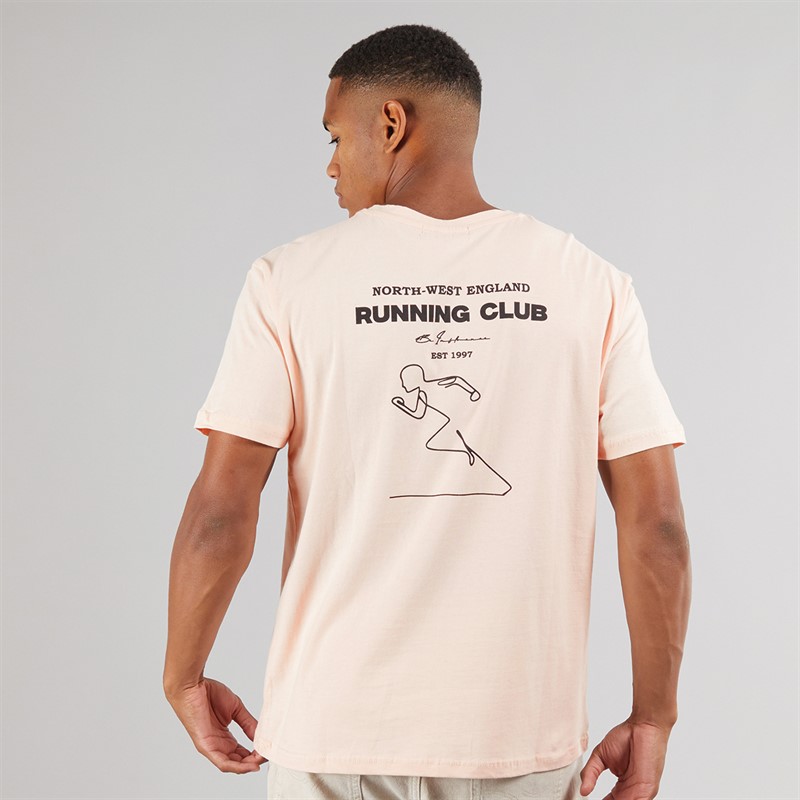 Another Influence Mens Graphic Oversized T-Shirt Cameo Rose