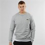 Flyers Mens Crew Neck Sweatshirt Vintage Grey Heather