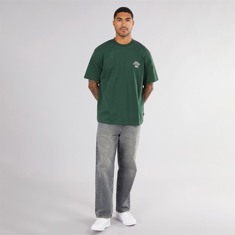 Woodbird Herre Baine T-Shirt Sports Grøn