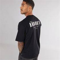 Woodbird Heren Baine T-Shirt Zwart/Wit