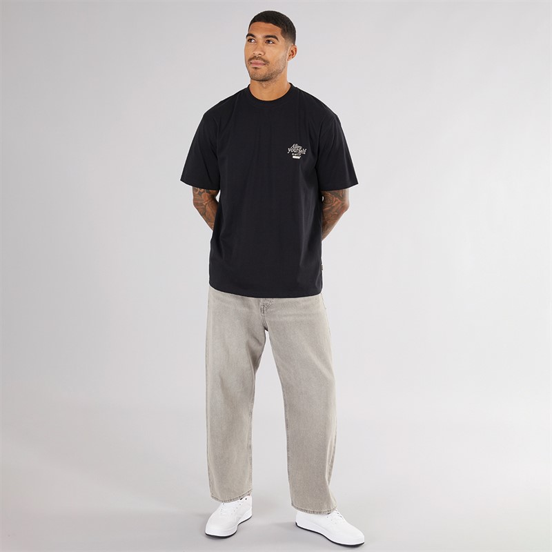 Woodbird Herre Baine T-Shirt Sort