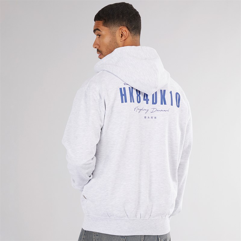 Woodbird Herren Pacs Hoodie Schnee Melange