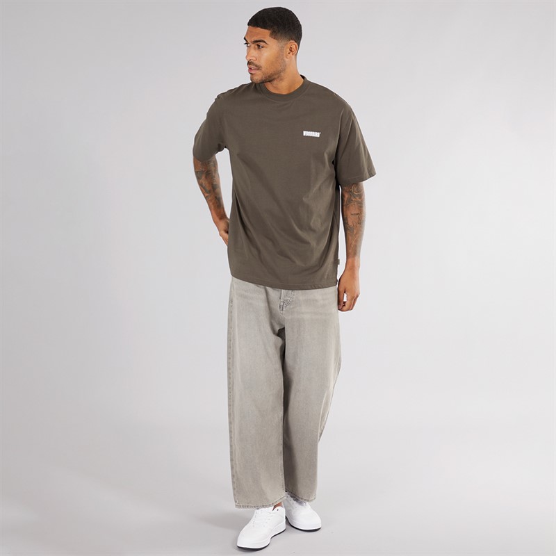 Woodbird Herren Baine T Shirt Braun