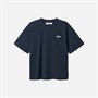 Woodbird Beam Pho T Shirt Dark Navy