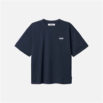 Woodbird Beam Pho T Shirt Dark Navy