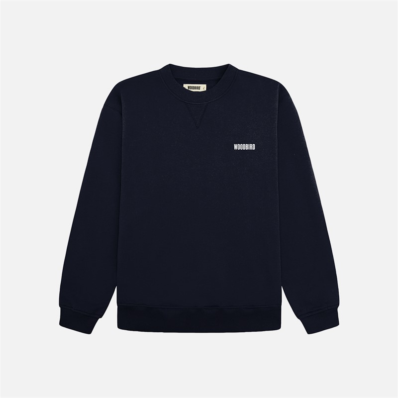 Woodbird Cane Pho Sweatshirt Navy