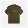 Woodbird Balken Farb T Shirt Dark Brown