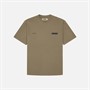 Woodbird Baine 8410 T Shirt Dunkelbraun/Kobalt Dark Brown-Cobalt