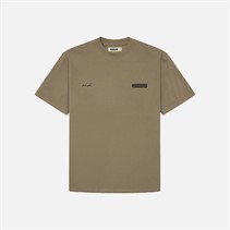 Woodbird Baine 8410 T-shirt Donkerbruin/Kobalt Dark Brown-Cobalt