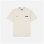 Woodbird Baine 8410 T Shirt Off White/Navy Off White-Navy