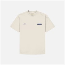 Woodbird Baine 8410 T Shirt Off White/Navy Off White-Navy