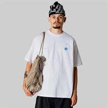 Woodbird Baine Koi Koszulka dla niego kolor Biały