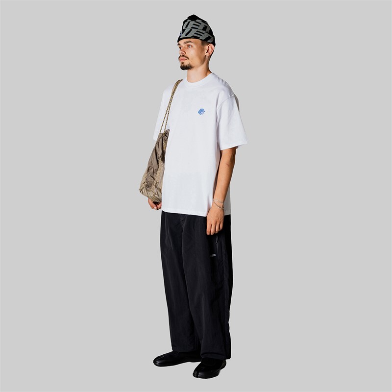 Woodbird Baine Koi Koszulka dla niego kolor Biały