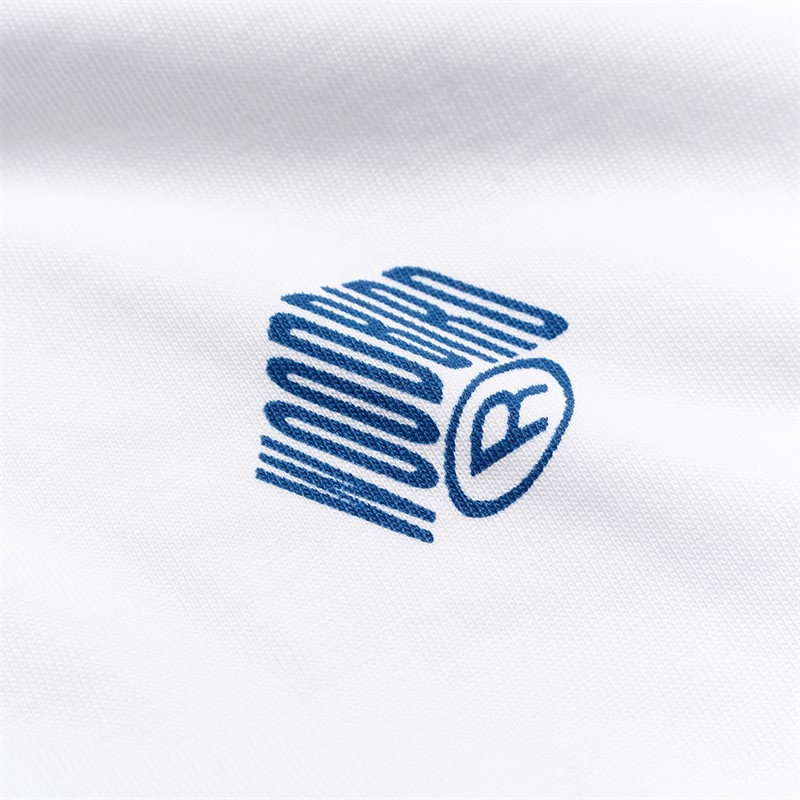 Woodbird Baine Koi Koszulka dla niego kolor Biały