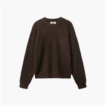 Woodbird Kurt Koi sweter dla niego kolor Dark Brown