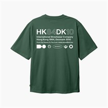 Woodbird Herre Baine HKDK T-Shirt Dark Green