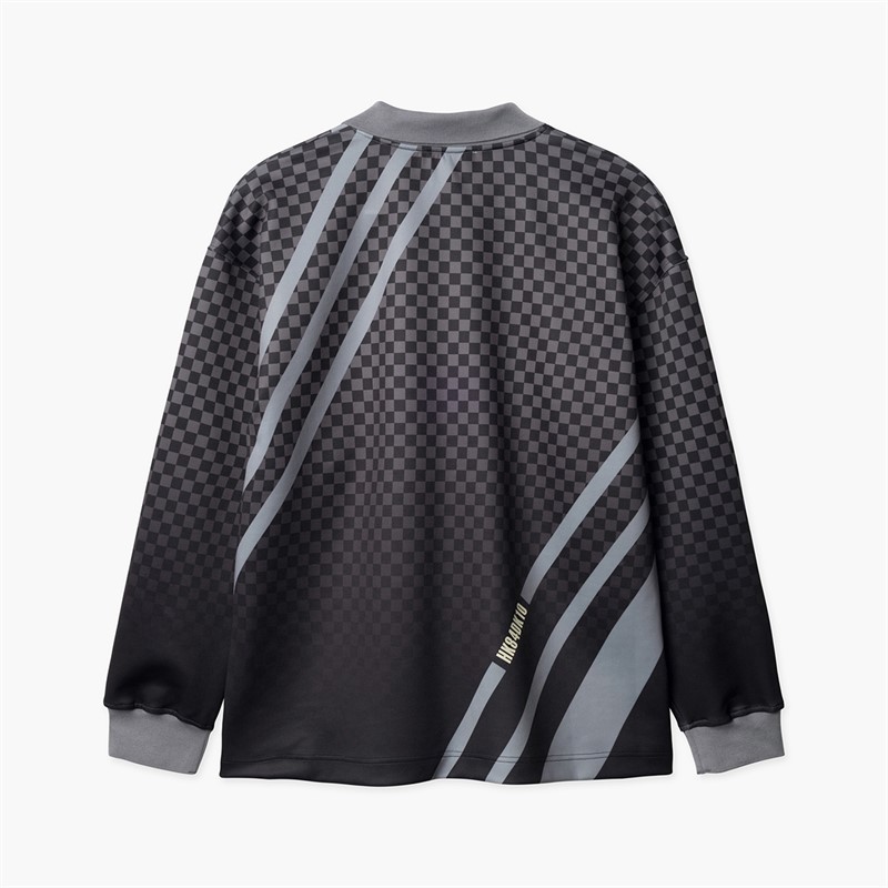 Woodbird Herren Kai Langarm Sport T Shirt Schwarz