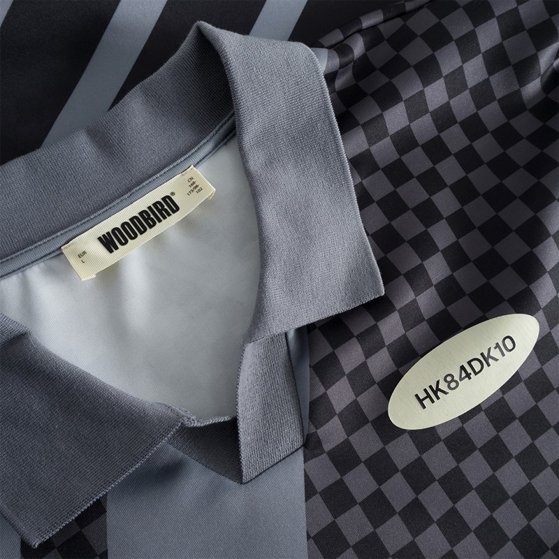 Woodbird Herren Kai Langarm Sport T Shirt Schwarz