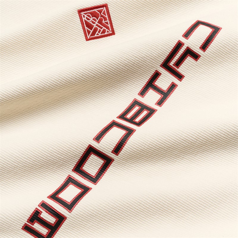Woodbird Herren Beam 90er Sport T Shirt Off White