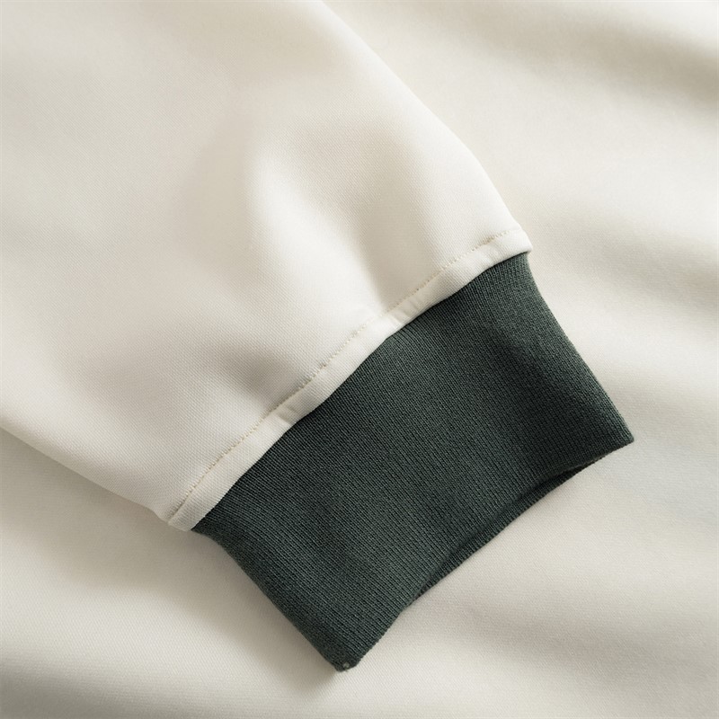 Woodbird Herren Kai Langarm Sport T Shirt Off White