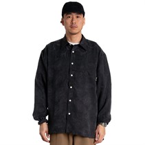 Woodbird Herre Buzo Paisley Skjorte Sort