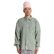 Woodbird Herre Buzo Paisley Skjorte Grå Grøn Grey-Green