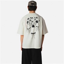 Woodbird Herre Beam Suma T-shirt Off White