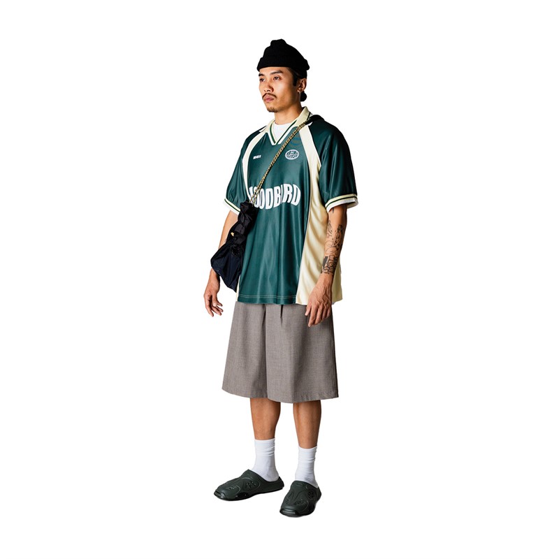 Woodbird Herre Taka Kortærmet Polo Shirt Pine Green