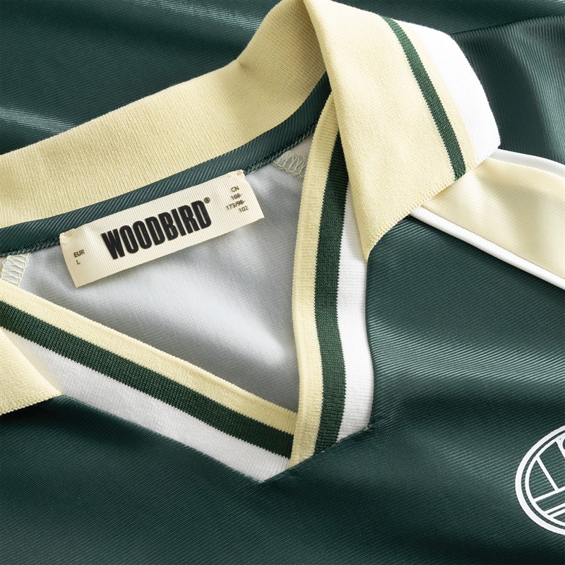 Woodbird Herre Taka Kortærmet Polo Shirt Pine Green