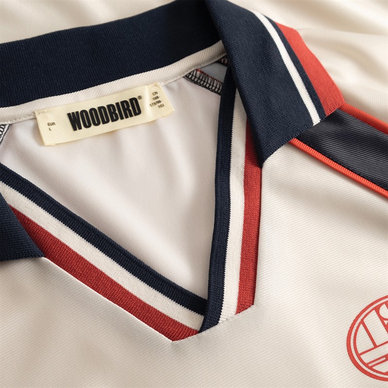Woodbird Herre Taka Kortærmet Polo Shirt Off White