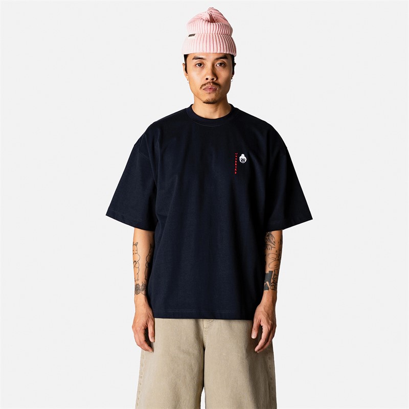Woodbird Herre Beam Suma T-shirt Sort