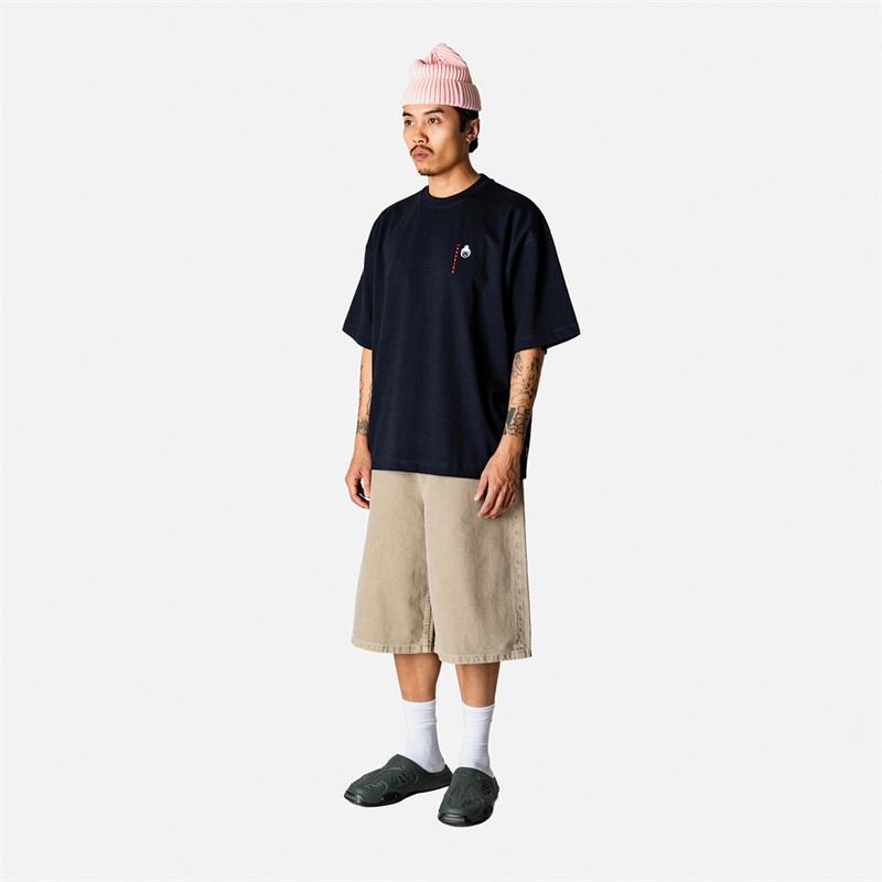 Woodbird Herre Beam Suma T-shirt Sort