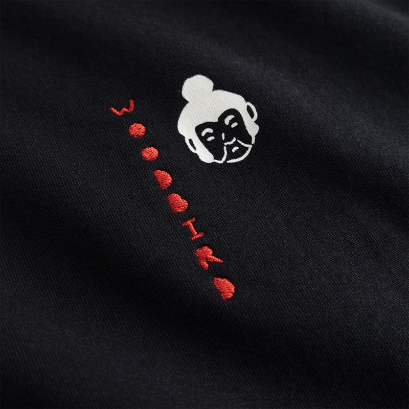 Woodbird Herre Beam Suma T-shirt Sort