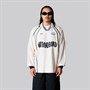 Woodbird Herre Taka Langærmet Poloshirt Off White